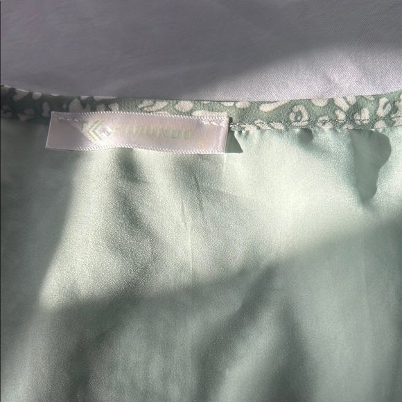 Chic Sage Green Midi Dress - Picture 2 of 6